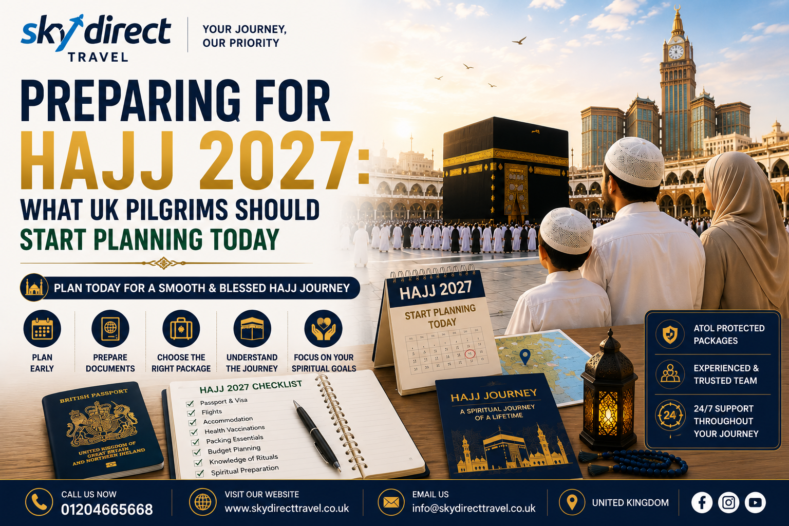 Preparing for Hajj 2027 What UK Pilgrims Should Start Planning Today