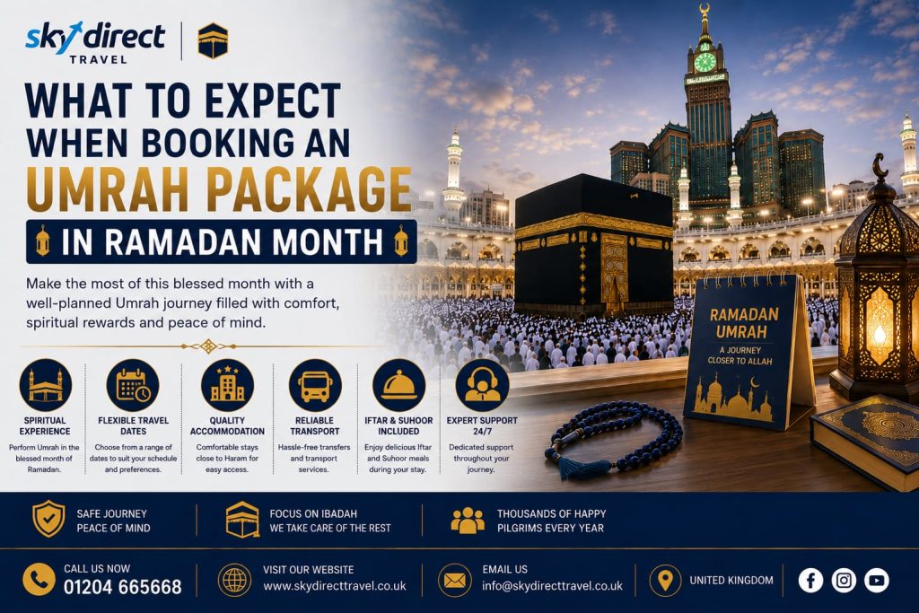 What to Expect When Booking an Umrah Package in Ramadan Month
