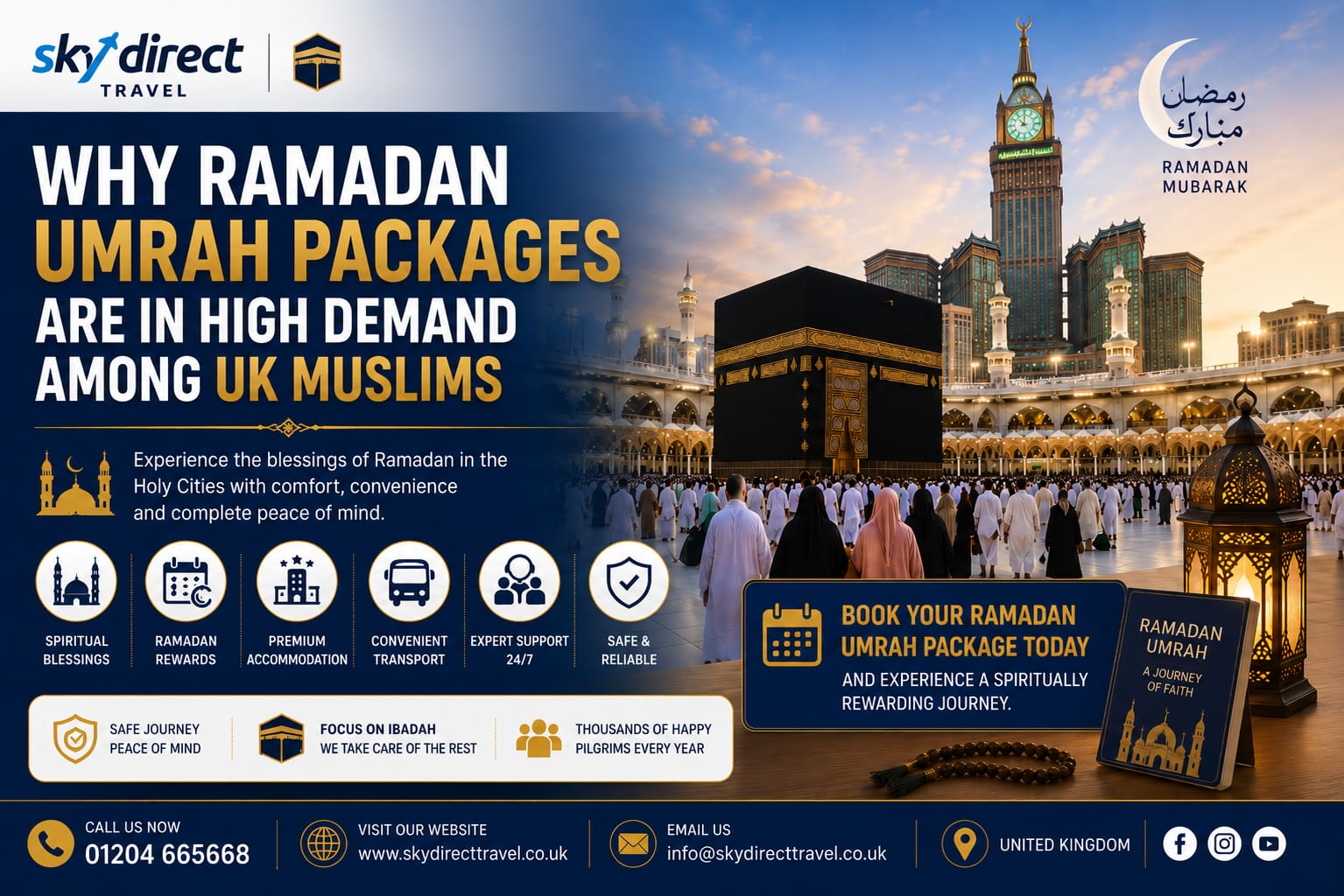 Why Ramadan Umrah Packages Are in High Demand Among UK Muslims